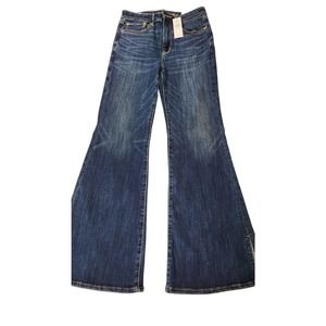 American Eagle super hi-rise flare